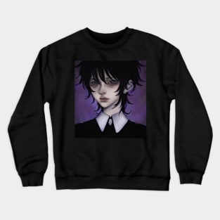 sad boy Crewneck Sweatshirt